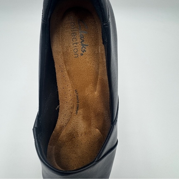 Clarks Collection Juliet Palm Black Slip-Ons size 9 1/2 - Picture 8 of 12